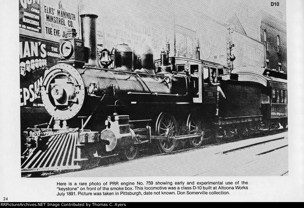 PRR "Class 'D' Locomotives," Page 24, 1981